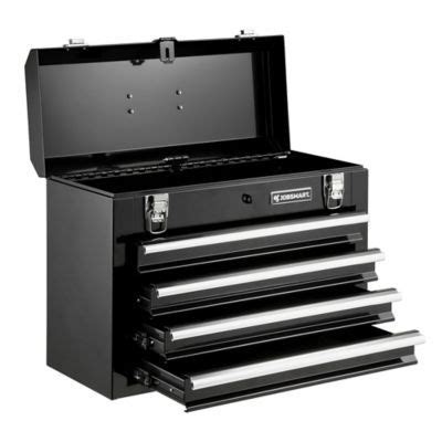 jobsmart 4 drawer steel tool box. 20.5 tsc4dhbshs19b|JobSmart 20.5 in. x 8.7 in. 4.